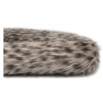 leopard faux fur bed